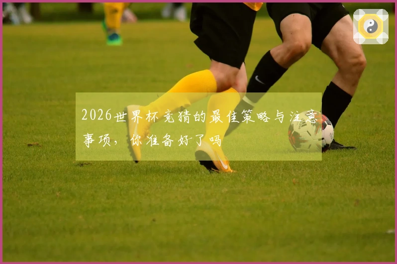 2026世界杯竞猜的最佳策略与注意事项，你准备好了吗