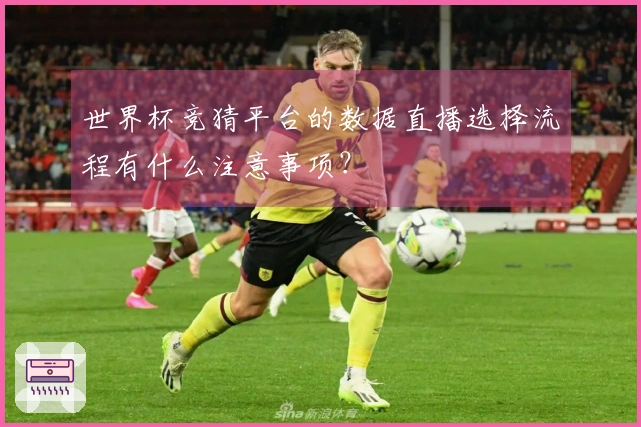 世界杯竞猜平台的数据直播选择流程有什么注意事项？